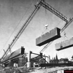 Resimlerle Boğaz Köprüsü'nün İnşaatı