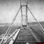 Resimlerle Boğaz Köprüsü'nün İnşaatı