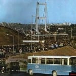 Resimlerle Boğaz Köprüsü'nün İnşaatı