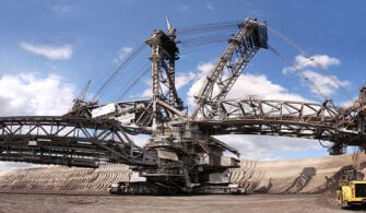 döner kepçeli ekskavatör