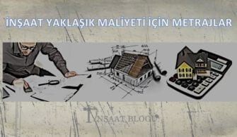 İNŞAAT YAKLAŞIK MALİYETİ HESAPLAMA
