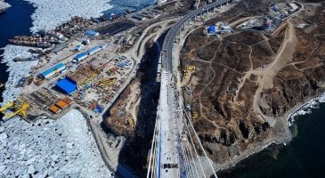 Russki Köprüsü İnşaatı (2)