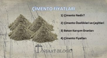 çimento fiyatları