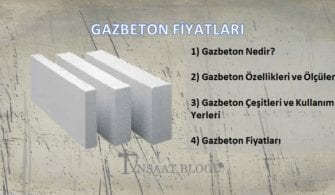 gazbeton fiyatları