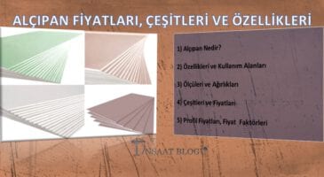 alçıpan fiyatları