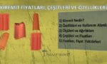 kiremit fiyatları ve özellikleri