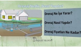 drenaj fiyatları