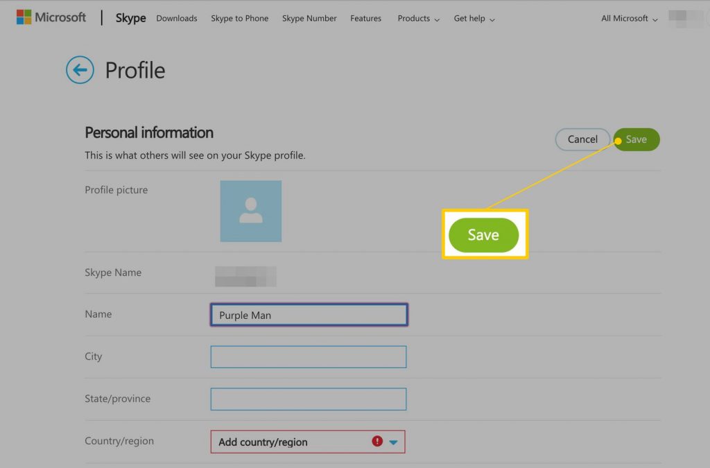 Skype Kullanıcı Adı Değiştirme