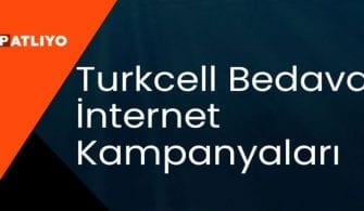 Turkcell bedava internet kampanyası