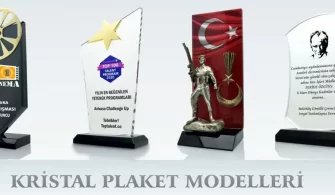 kristal plaket