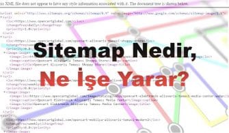 sitemap nedir ne işe yarar