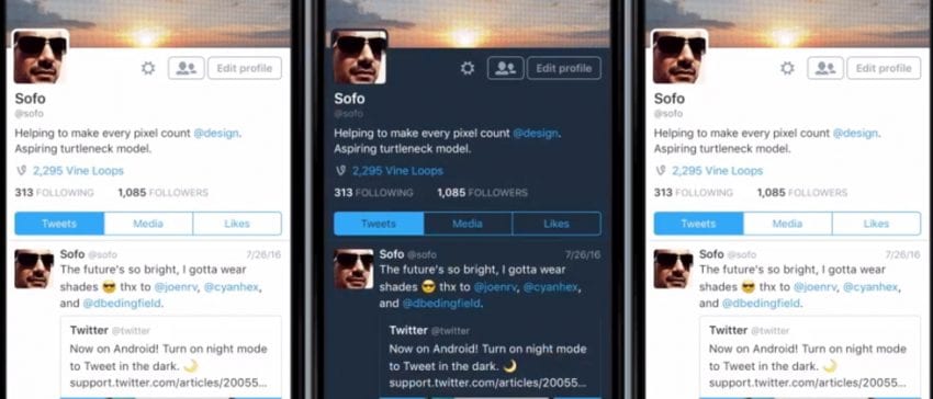 iPhone’da Twitter ‘gece modu’ nasıl açılır?